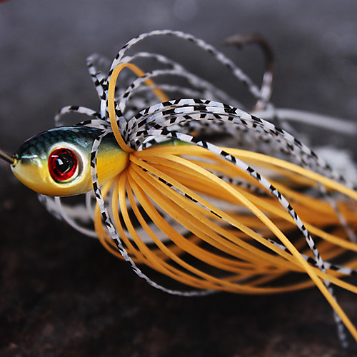 Металл Spinner Bait 7g Плавающая приманка рыбалка