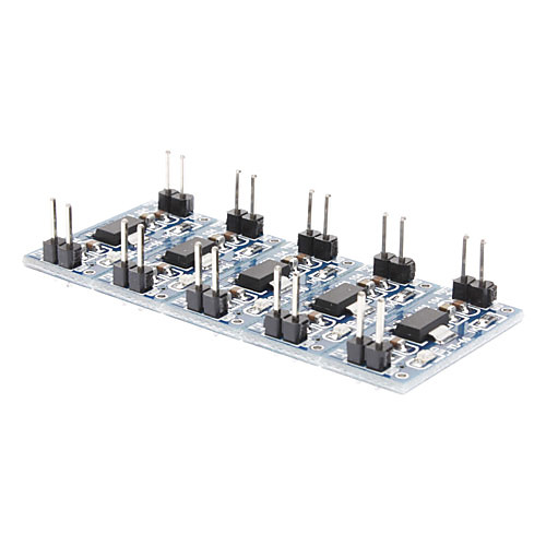 AMS1117-5.0V 5.0V Модуль питания платы с Красной показатели (синий, 5 шт)