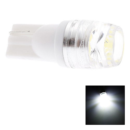 Автомобильная LED лампа для габаритных огней (DC 12V), белый свет,  T10 1.5W