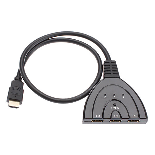 3 к 1 HDMI Switcher с HDMI кабель для PS3/Xbox360/PC
