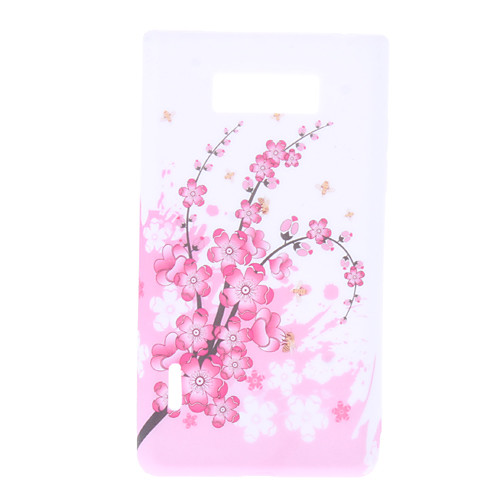 Plum Blossom Pattern Мягкий чехол для LG Optimus P705 L7