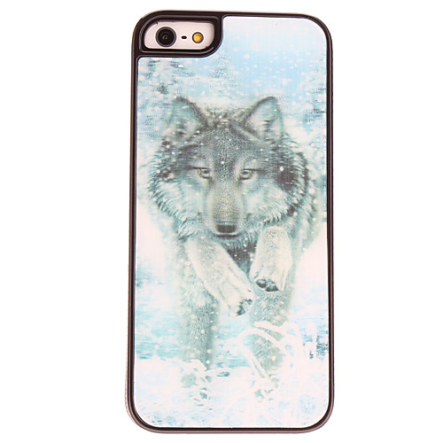 3D-эффект SnowWolf шаблон Прочный жесткий футляр для iphone 5/5s