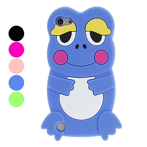 3D Design Pattern Cute Frog Мягкий чехол для Ipod Touch 5 (разных цветов)