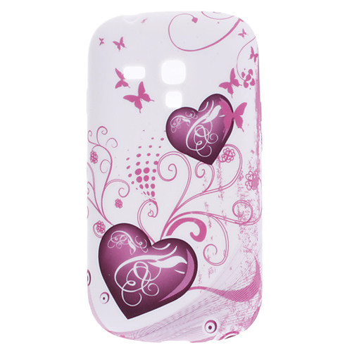 Heart-Shaped Pattern Мягкий чехол для Samsung Galaxy S3 Мини I8910