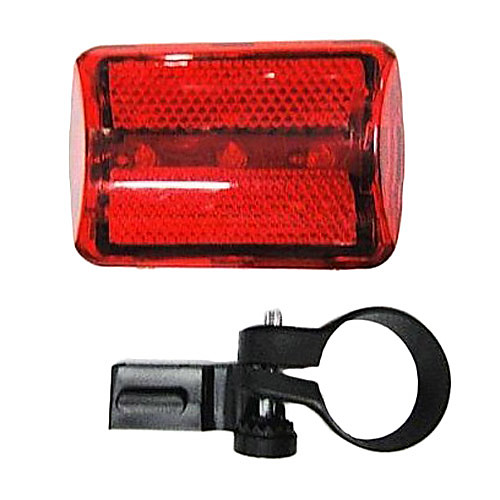 3-LED велосипедов безопасности Tail Light (Red)