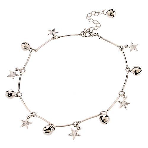 Подвеска Звезды Bell металла Anklet (Platinum)