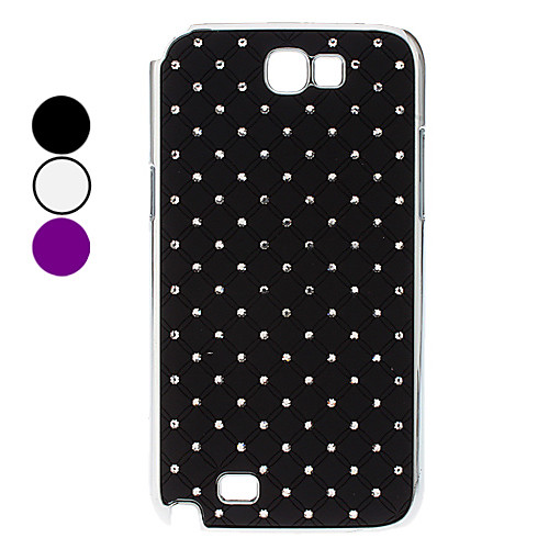 Звездное небо Pattern Жесткий чехол с Rhinestone для Samsung Galaxy Примечание 2 N7100 (разных цветов)