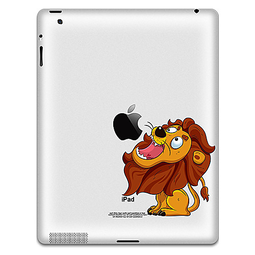 Lion Pattern Защитная наклейка для Ipad 1, Ipad 2, Ipad 3 и новые Ipad