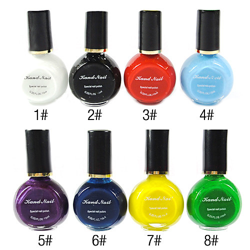 1PCS Multi-Top Coat цвета лак для ногтей для тиснения (10 мл, разных цветов)