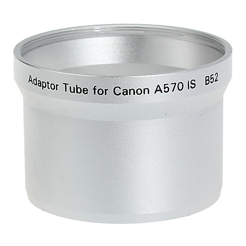 52mm объектив и фильтр Труба адаптер для Canon A570 IS B52 Серебряный