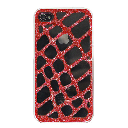 Shinning Plaid Pattern Жесткий чехол для iPhone 4/4S (разных цветов)