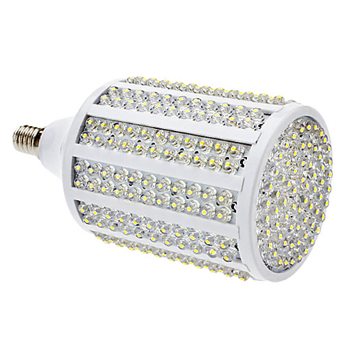 E14 18W 330-LED 1080-1100LM 3000-3500K теплый белый свет мозоли СИД лампы (85-265В)