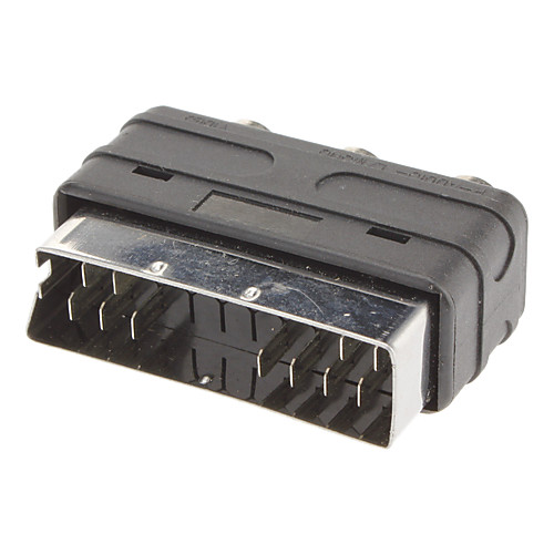 Scart к 3RCA F / F адаптер