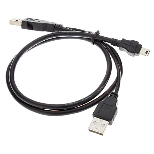 синхронизации и зарядки USB мужчина к USB женский, мини-USB-кабель 1,5 м женский