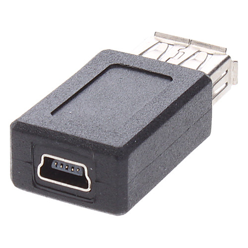 USB 2.0 женщин и женщин Mini USB адаптер для зарядки данных