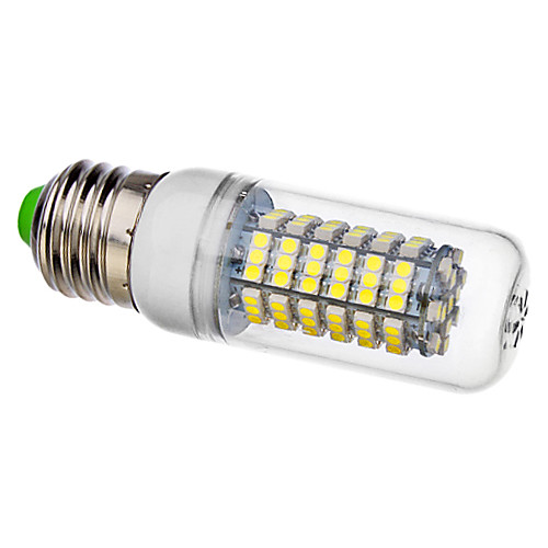 E27 5W 270LM 120x3528smd натуральный белый свет привел кукурузы лампы (220)