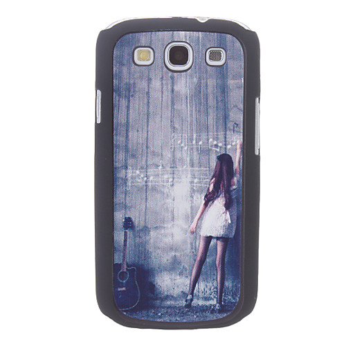 Девушка и гитара Pattern Жесткий чехол для Samsung I9300 Galaxy S3
