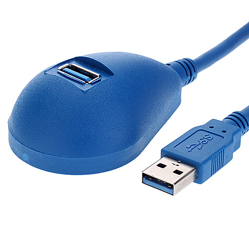 USB 3.0 М / Ж Нижний кабель-удлинитель для принтеров, мобильных устройств и более (1,5 м)