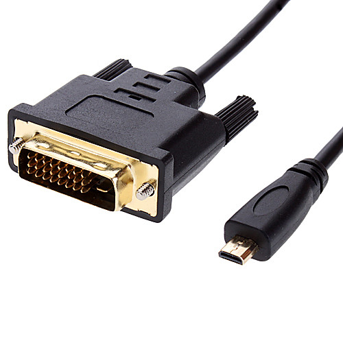 Micro HDMI V1.3 для DVI-D Мужской кабель (1,8 м)