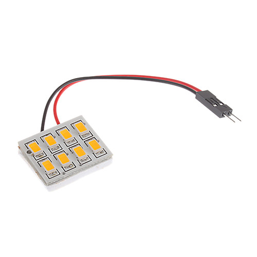 T10/BA9S/Festoon 8x5730SMD 1.5W теплый белый свет Светодиодные лампы для автомобиля лампа для чтения (12)