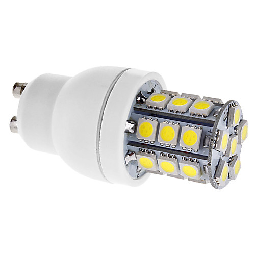 GU10 3.5W 27x5050SMD 300-330LM 6000-6500K натуральный белый свет Светодиодные лампы кукурузы (110/220В)