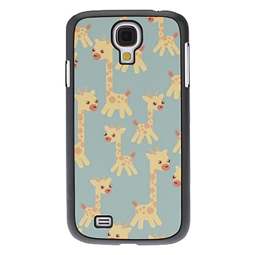 Симпатичные Жираф Pattern Жесткий чехол для Samsung Galaxy i9500 S4