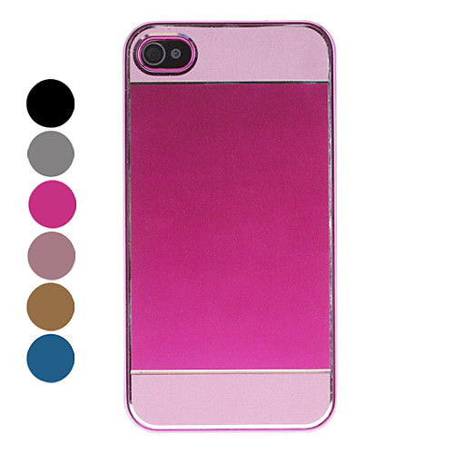 Свет рисунок поверхности Жесткий чехол для iPhone 4/4S (разных цветов)