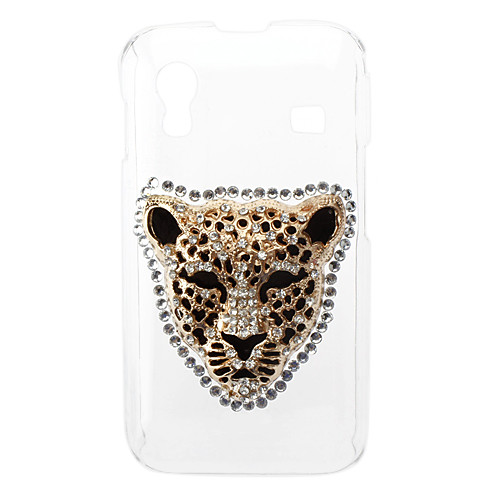 Leopard Pattern Футляр с горный хрусталь для Samsung Galaxy Ace S5830