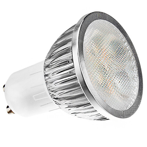 Регулируемая точечная LED лампа (220V), теплый белый свет, GU10 4W 320LM 3000-3500K