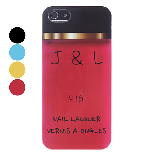 Простой дизайн J & L шаблон жесткий футляр для iphone 5/5s (разных цветов)