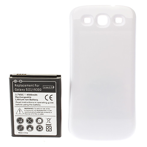 Сменная батарея (3.7V, 4500mAh) и кейс для Samsung Galaxy S3 I9300