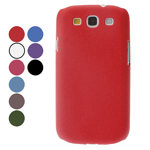 Solid Color Жесткий чехол для Samsung I9300 Galaxy S3 (разных цветов)