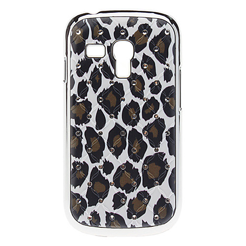 Leopard Pattern Футляр с горный хрусталь для Samsung Galaxy S3 мини-I8190