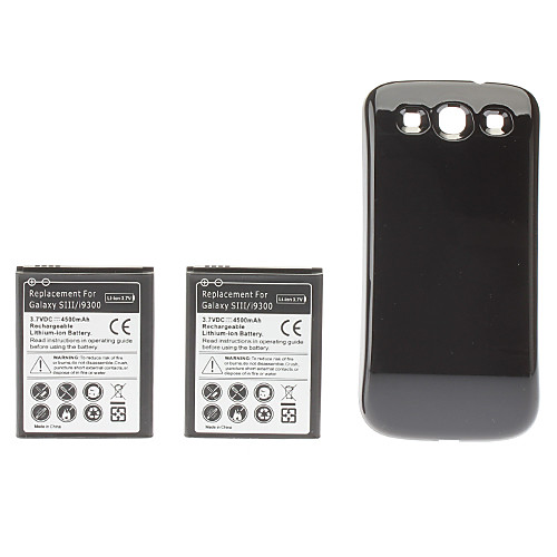 3.7V 4500mAh аккумулятор (2/Pack) и жесткий чехол для Samsung I9300 Galaxy S3