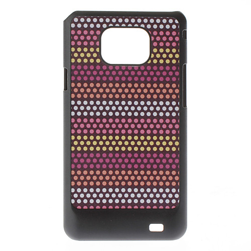 Волновой точки Pattern Жесткий чехол для Samsung Galaxy S2 I9100