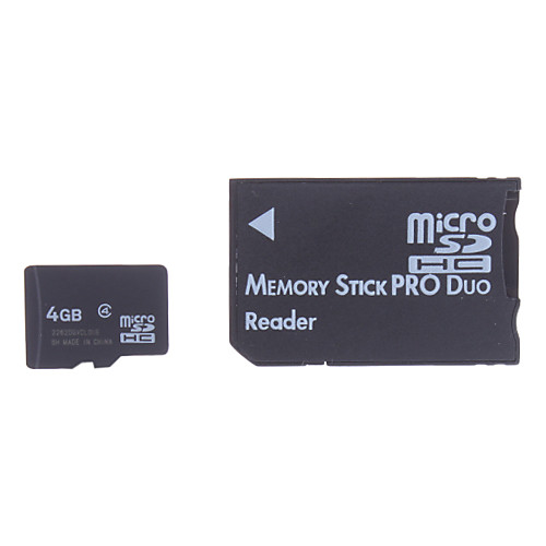 4GB Micro SD / TF карта памяти SDHC и микро-SD SDHC для MS адаптер