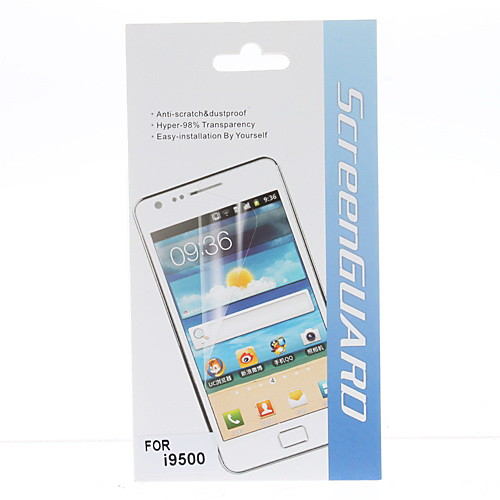 HD экран протектор с Ткань для очистки для Samsung Galaxy i9500 S4