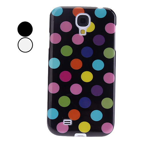 Красочные Dot Pattern мягкий чехол для Samsung Galaxy i9500 S4 (разных цветов)