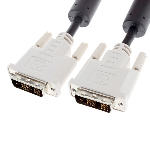 DVI 18 1 мужчины к DVI 18 1 Мужской кабель с 2 ядрами (2,0 м)