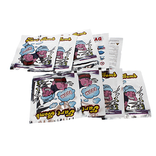 10-Pack Насти вонь Вонючий Fart Bomb Розыгрыш