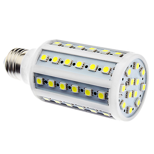 LED лампа типа Корн (110/220V), естественный белый свет, E27 10W 60x5050SMD 800-900LM 6000-6500K