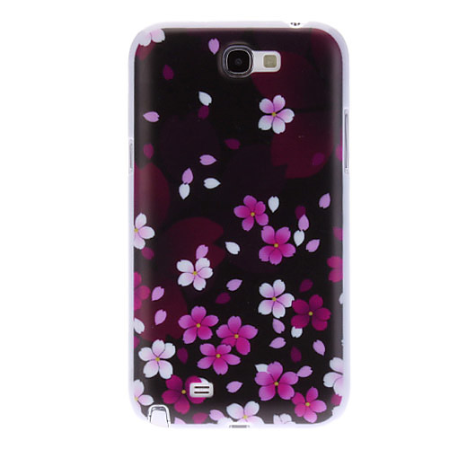 Peach Blossom Pattern Жесткий чехол для Samsung Galaxy Note N7100 2