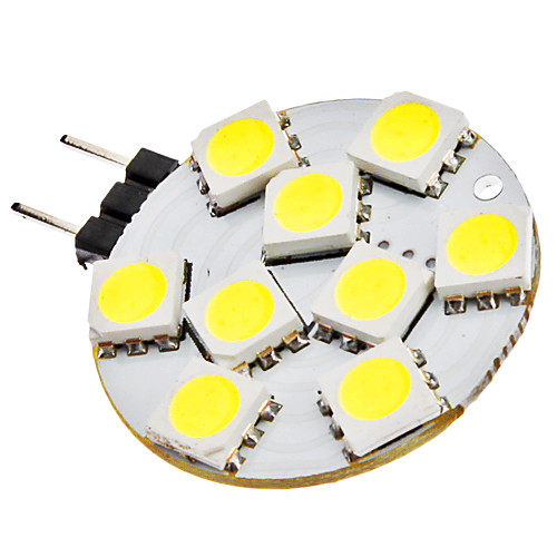 LED лампочка G4 1.5Вт 9x5050SMD 90-120лм 6000-6500K с натуральным белым светом (12В)