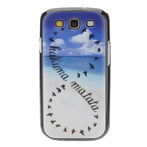 Небо и птица шаблон Жесткий чехол для Samsung I9300 Galaxy S3