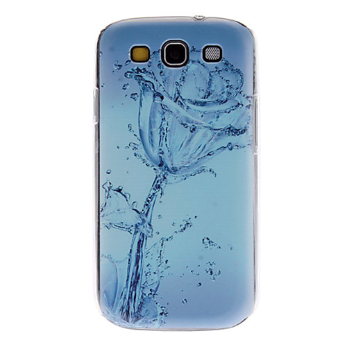 Вода Роза Pattern Жесткий чехол для Samsung I9300 Galaxy S3