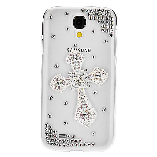 Bling Bling Креста Дизайн Футляр с горный хрусталь для Samsung Galaxy i9500 S4