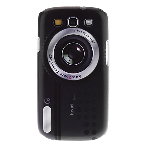 Матовый камера Стиль Pattern Прочный жесткий футляр для Samsung I9300 Galaxy S3