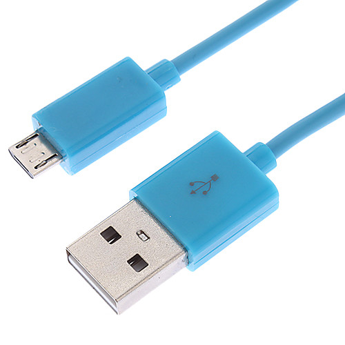 Micro USB к USB между мужчинами кабель Light Blue (1M)