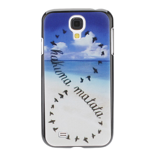 Пляж Pattern Жесткий чехол для Samsung Galaxy i9500 S4