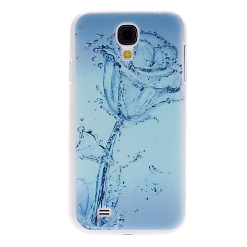 Вода Роза Pattern Жесткий чехол для Samsung Galaxy i9500 S4